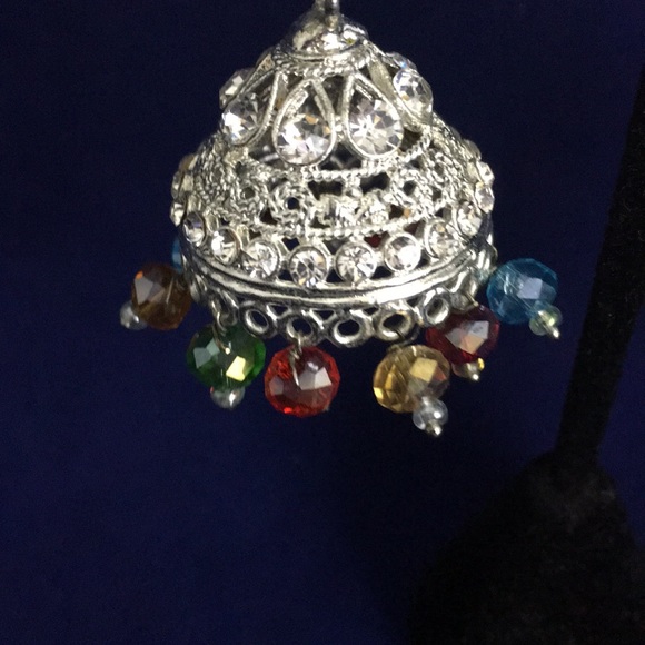 New without tag silver polish Jhumkay Earrings - Picture 2 of 8